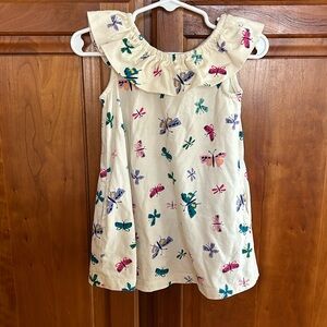 Hanna Andersson butterfly ruffle dress.